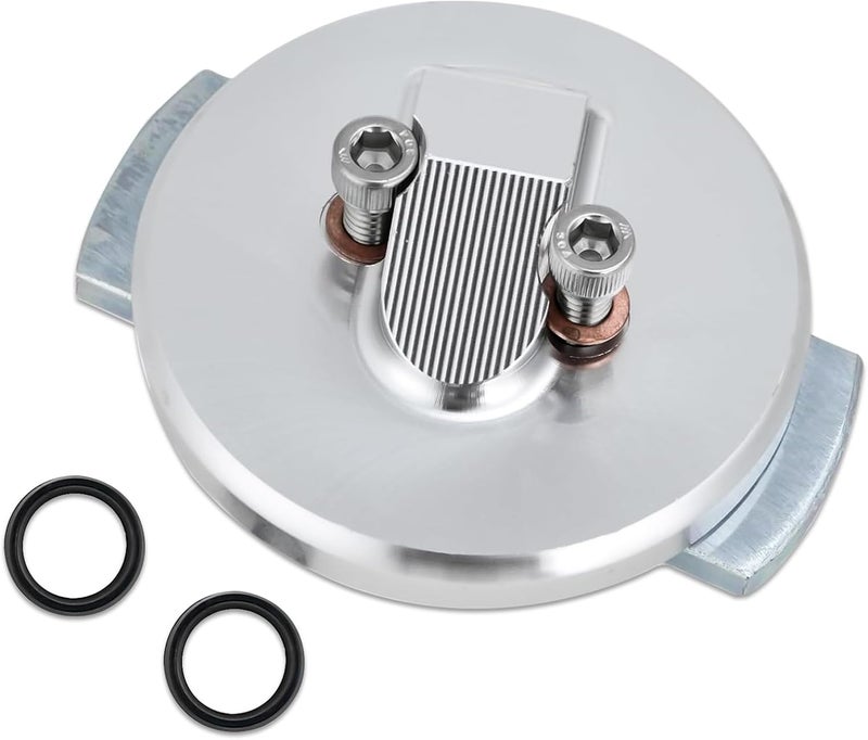 ROOTMUTIFY F4TZ-6753-A F4TZ-6751-B Dipstick Adapter Repair Kit, Fit for Ford 7.3L Powerstroke F250 F350 F450 F550 1994-2003, Excursion 2000-2003, Van E250 E350 1995-2003 (Silver) - Image 1